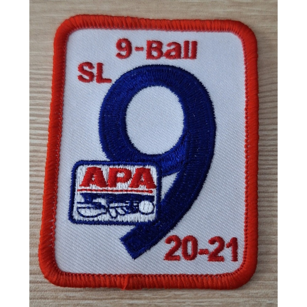 APA‎ 2020 2021 SL 9 Patch  American Pool Players Association League